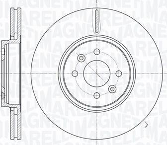 Magneti Marelli 361302040272 - Brake Disc autospares.lv