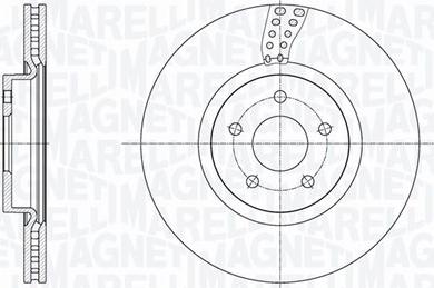 Magneti Marelli 361302040790 - Brake Disc autospares.lv