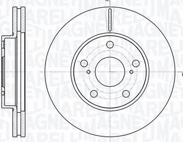 Magneti Marelli 361302040744 - Brake Disc autospares.lv