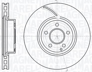 Magneti Marelli 361302040748 - Brake Disc autospares.lv