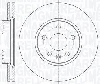 Magneti Marelli 361302040756 - Brake Disc autospares.lv