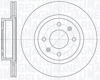 Magneti Marelli 361302040758 - Brake Disc autospares.lv