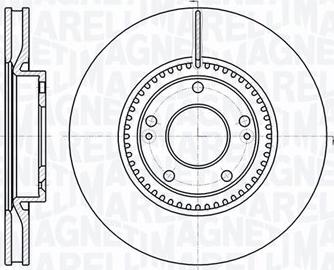 Magneti Marelli 361302040753 - Brake Disc autospares.lv