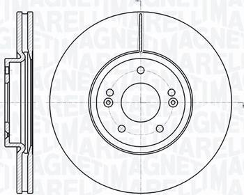 Magneti Marelli 361302040752 - Brake Disc autospares.lv