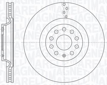 Magneti Marelli 361302040769 - Brake Disc autospares.lv