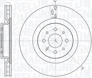 Magneti Marelli 361302040766 - Brake Disc autospares.lv