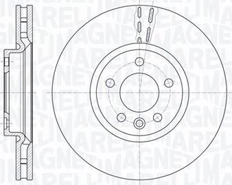 Magneti Marelli 361302040768 - Brake Disc autospares.lv