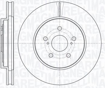 Magneti Marelli 361302040705 - Brake Disc autospares.lv