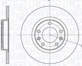 Magneti Marelli 361302040711 - Brake Disc autospares.lv