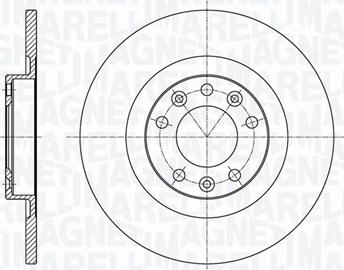 Magneti Marelli 361302040712 - Brake Disc autospares.lv