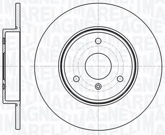 Magneti Marelli 361302040729 - Brake Disc autospares.lv