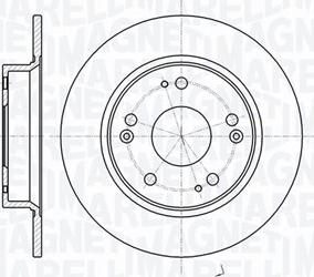 Magneti Marelli 361302040723 - Brake Disc autospares.lv