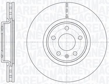 Magneti Marelli 361302040774 - Brake Disc autospares.lv