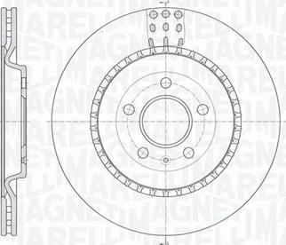 Magneti Marelli 361302040776 - Brake Disc autospares.lv