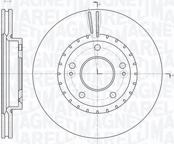 Magneti Marelli 361302040771 - Brake Disc autospares.lv