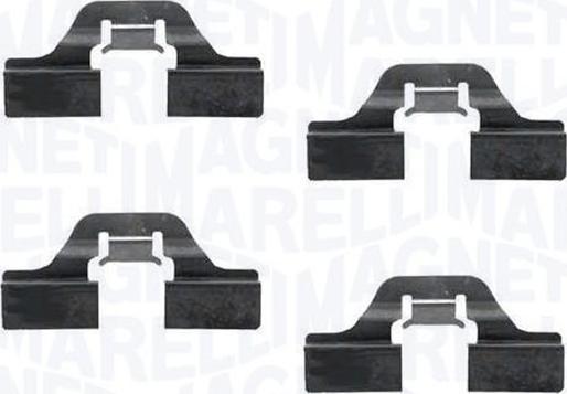 Magneti Marelli 363915110041 - Accessory Kit for disc brake Pads autospares.lv