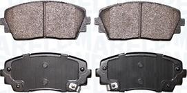 Magneti Marelli 363916060925 - Brake Pad Set, disc brake autospares.lv