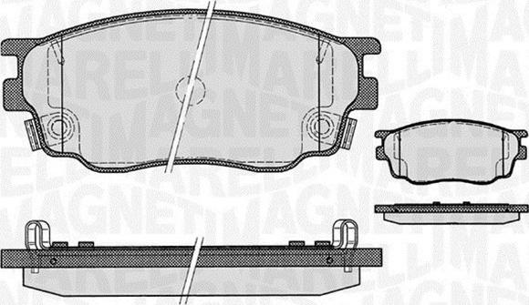 HITEC H 1259 - Brake Pad Set, disc brake autospares.lv