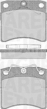 Magneti Marelli 363916060415 - Brake Pad Set, disc brake autospares.lv