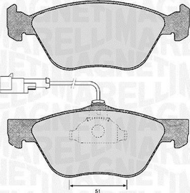 Roulunds Braking 51672881 - Brake Pad Set, disc brake autospares.lv