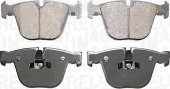 Magneti Marelli 363916060844 - Brake Pad Set, disc brake autospares.lv