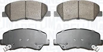 Magneti Marelli 363916060856 - Brake Pad Set, disc brake autospares.lv