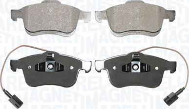 Magneti Marelli 363916060860 - Brake Pad Set, disc brake autospares.lv