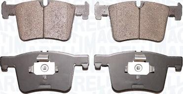 Magneti Marelli 363916060731 - Brake Pad Set, disc brake autospares.lv