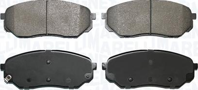 Magneti Marelli 363916061144 - Brake Pad Set, disc brake autospares.lv