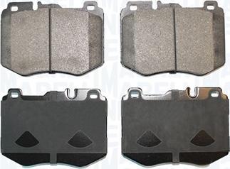 Magneti Marelli 363916061277 - Brake Pad Set, disc brake autospares.lv