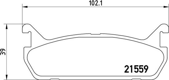 Magneti Marelli 363700449015 - Brake Pad Set, disc brake autospares.lv