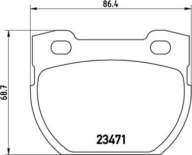 Magneti Marelli 363700444006 - Brake Pad Set, disc brake autospares.lv