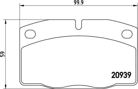 Magneti Marelli 363700459005 - Brake Pad Set, disc brake autospares.lv