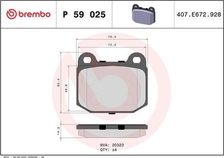 Magneti Marelli 363700459025 - Brake Pad Set, disc brake autospares.lv