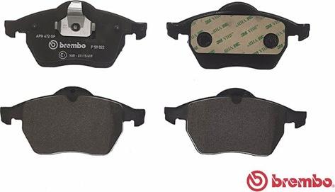 Magneti Marelli 363700459022 - Brake Pad Set, disc brake autospares.lv