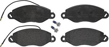 Magneti Marelli 363700456042 - Brake Pad Set, disc brake autospares.lv