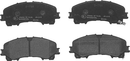 Magneti Marelli 363700456106 - Brake Pad Set, disc brake autospares.lv