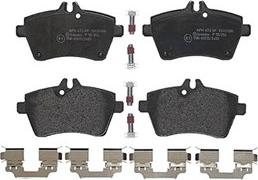 Magneti Marelli 363700450054 - Brake Pad Set, disc brake autospares.lv