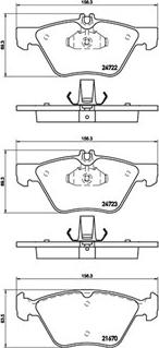 Magneti Marelli 363700450075 - Brake Pad Set, disc brake autospares.lv