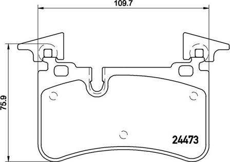 Magneti Marelli 363700450113 - Brake Pad Set, disc brake autospares.lv