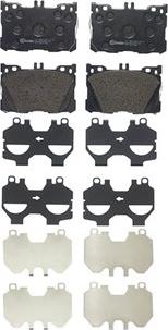 Magneti Marelli 363700450139 - Brake Pad Set, disc brake autospares.lv