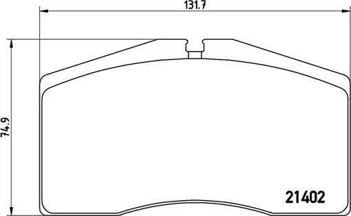 Magneti Marelli 363700465006 - Brake Pad Set, disc brake autospares.lv