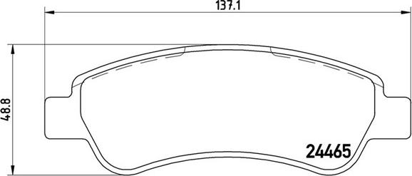 Magneti Marelli 363700461091 - Brake Pad Set, disc brake autospares.lv