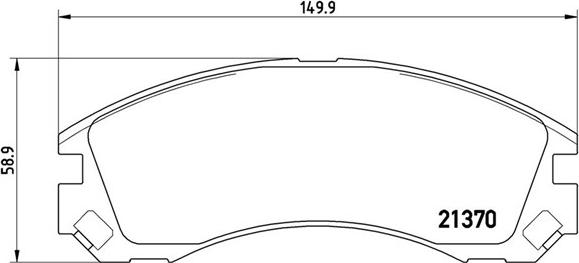 Magneti Marelli 363700461089 - Brake Pad Set, disc brake autospares.lv