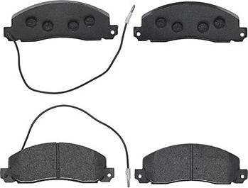 Magneti Marelli 363700468006 - Brake Pad Set, disc brake autospares.lv