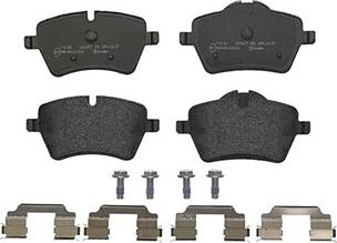 Magneti Marelli 363700406051 - Brake Pad Set, disc brake autospares.lv