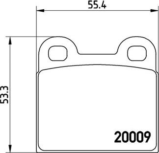 Magneti Marelli 363700406001 - Brake Pad Set, disc brake autospares.lv