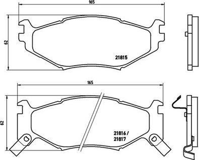 Magneti Marelli 363700411007 - Brake Pad Set, disc brake autospares.lv