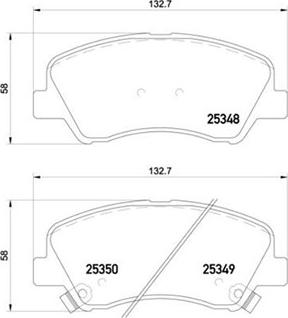 Magneti Marelli 363700418025 - Brake Pad Set, disc brake autospares.lv