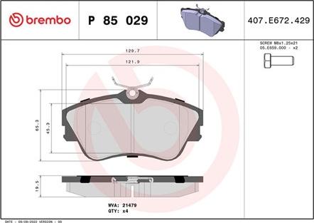 Magneti Marelli 363700485029 - Brake Pad Set, disc brake autospares.lv